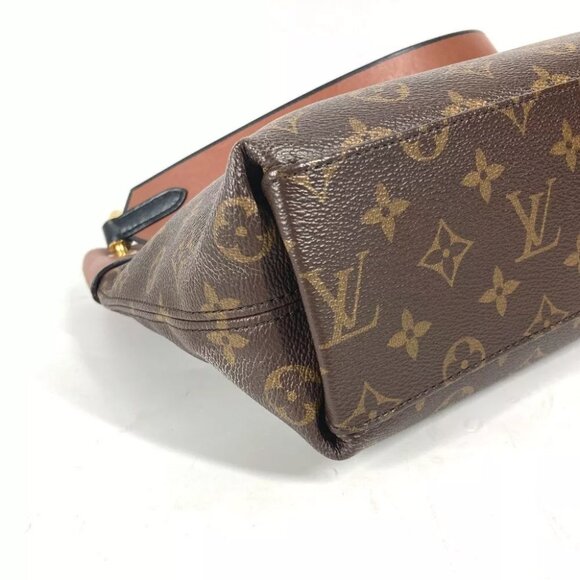 LOUIS VUITTON M43157 Monogram Tuile Reevess Shoulder 2WAY Bag Hand Bag Brown - Picture 6 of 16